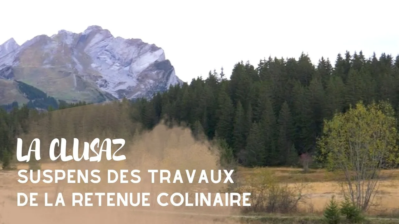 Suspension retenue collinaire La Clusaz : une solution innovante pour la préservation de l'environnement